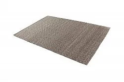 Vlnený koberec - Varella (čierna/biela)