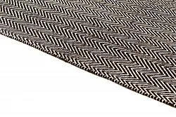 Koberec z kusov - Marina (čierna)