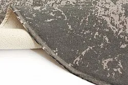 Koberec z kusov - Cassis (okrúhly) (šedý)