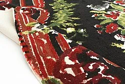 Koberec z kusov - Rose (okrúhly)