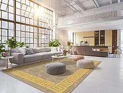 Koberec Wilton - Myra (béžová/žltá)