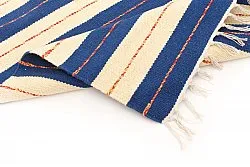 Koberec z kusov - Alva (modrá)