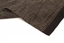 Koberec z kusov - Slite (čierna)