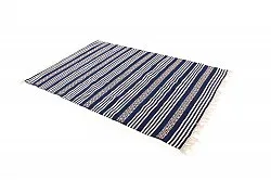 Koberec z kusov - Ystad (modrá)