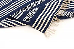 Koberec z kusov - Ystad (modrá)