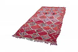Marockansk Boucherouite-matta 260 x 130 cm