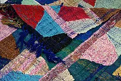 Koberec Berbere Marocký Boucherouite 140 x 290 cm