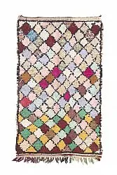 Marockansk Boucherouite-matta 195 x 120 cm