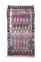 Marockansk Boucherouite-matta 270 x 145 cm