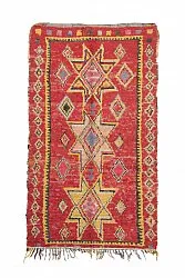 Marockansk Boucherouite-matta 250 x 145 cm
