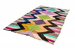 Koberec Berbere Marocký Boucherouite 155 x 260 cm