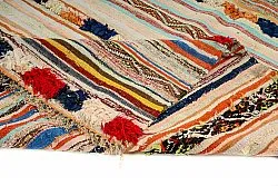 Koberec Berbere Marocký Boucherouite 145 x 225 cm
