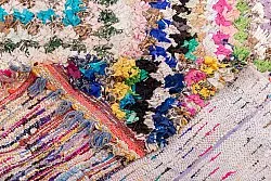 Marockansk Boucherouite-matta 265 x 140 cm