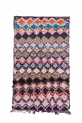 Marockansk Boucherouite-matta 220 x 130 cm