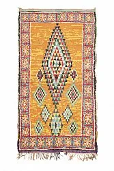 Marockansk Boucherouite-matta 270 x 155 cm