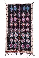 Marockansk Boucherouite-matta 265 x 140 cm