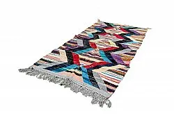 Koberec Berbere Marocký Boucherouite 140 x 290 cm