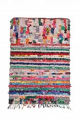 Marockansk Boucherouite-matta 210 x 145 cm