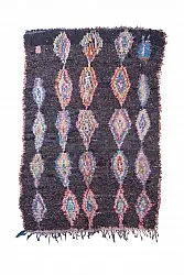Marockansk Boucherouite-matta 260 x 145 cm