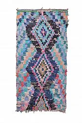 Marockansk Boucherouite-matta 235 x 115 cm