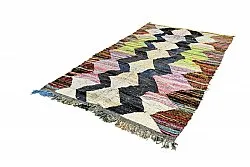 Koberec Berbere Marocký Boucherouite 155 x 285 cm