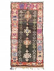 Marockansk Boucherouite-matta 205 x 95 cm