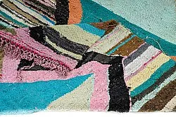 Koberec Berbere Marocký Boucherouite 135 x 265 cm