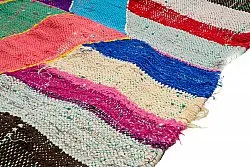 Koberec Berbere Marocký Boucherouite 140 x 245 cm