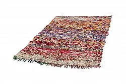 Marockansk Boucherouite-matta 205 x 140 cm