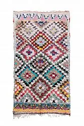 Marockansk Boucherouite-matta 235 x 130 cm
