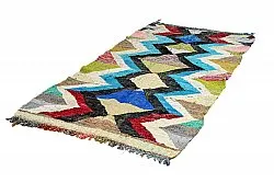 Koberec Berbere Marocký Boucherouite 125 x 250 cm