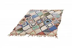 Marockansk Boucherouite-matta 230 x 130 cm