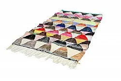 Koberec Berbere Marocký Boucherouite 145 x 270 cm