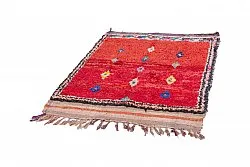 Marockansk Boucherouite-matta 170 x 135 cm