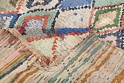 Marockansk Boucherouite-matta 230 x 130 cm