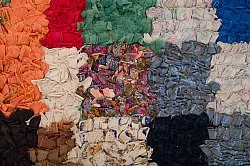 Koberec Berbere Marocký Boucherouite 270 x 145 cm