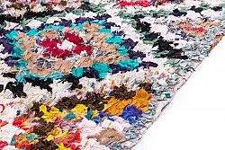 Marockansk Boucherouite-matta 235 x 130 cm