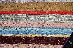 Koberec Berbere Marocký Boucherouite 125 x 230 cm