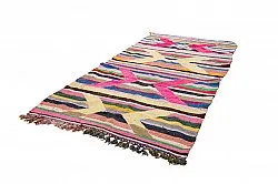 Koberec Berbere Marocký Boucherouite 135 x 260 cm