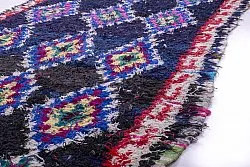 Marocký berberský koberec Boucherouite 265 x 140 cm