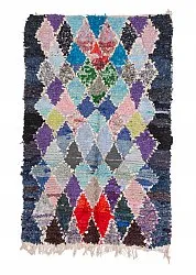 Marockansk Boucherouite-matta 215 x 135 cm