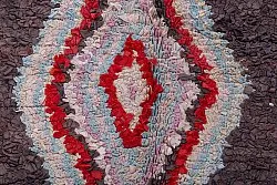 Marockansk Boucherouite-matta 270 x 150 cm