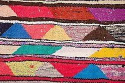 Koberec Berbere Marocký Boucherouite 130 x 225 cm