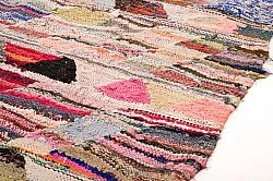 Koberec Berbere Marocký Boucherouite 140 x 275 cm