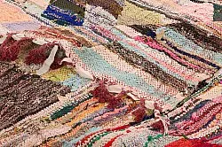 Koberec Berbere Marocký Boucherouite 140 x 275 cm
