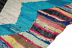 Koberec Berbere Marocký Boucherouite 140 x 255 cm
