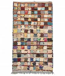 Marockansk Boucherouite-matta 205 x 115 cm