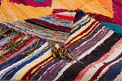 Koberec Berbere Marocký Boucherouite 150 x 285 cm