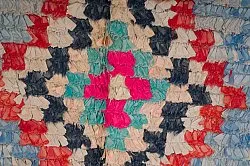 Marocký berberský koberec Boucherouite 125 x 340 cm