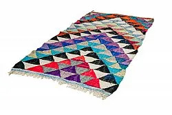 Koberec Berbere Marocký Boucherouite 130 x 250 cm